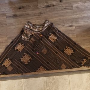 Harem Pants for Women  Traditional Loose  Size 100% Rayon Bohemian 8